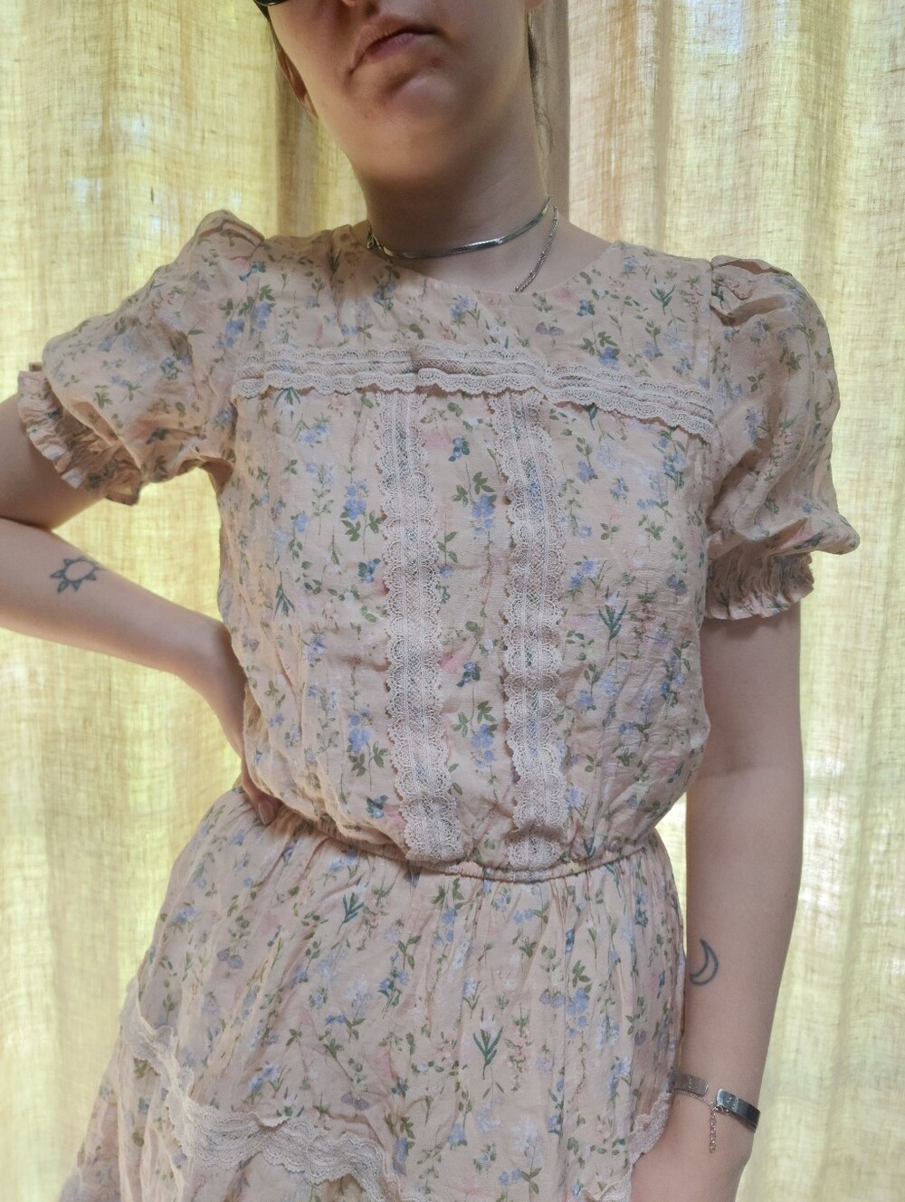 Floral Mini Dress - Picture 2 of 5